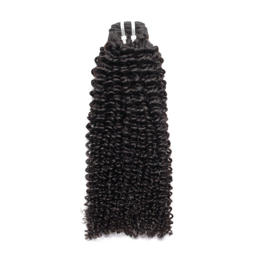 Deep Curly Hair Bundles Virgin Double Drawn Human Hair (14”–30”)