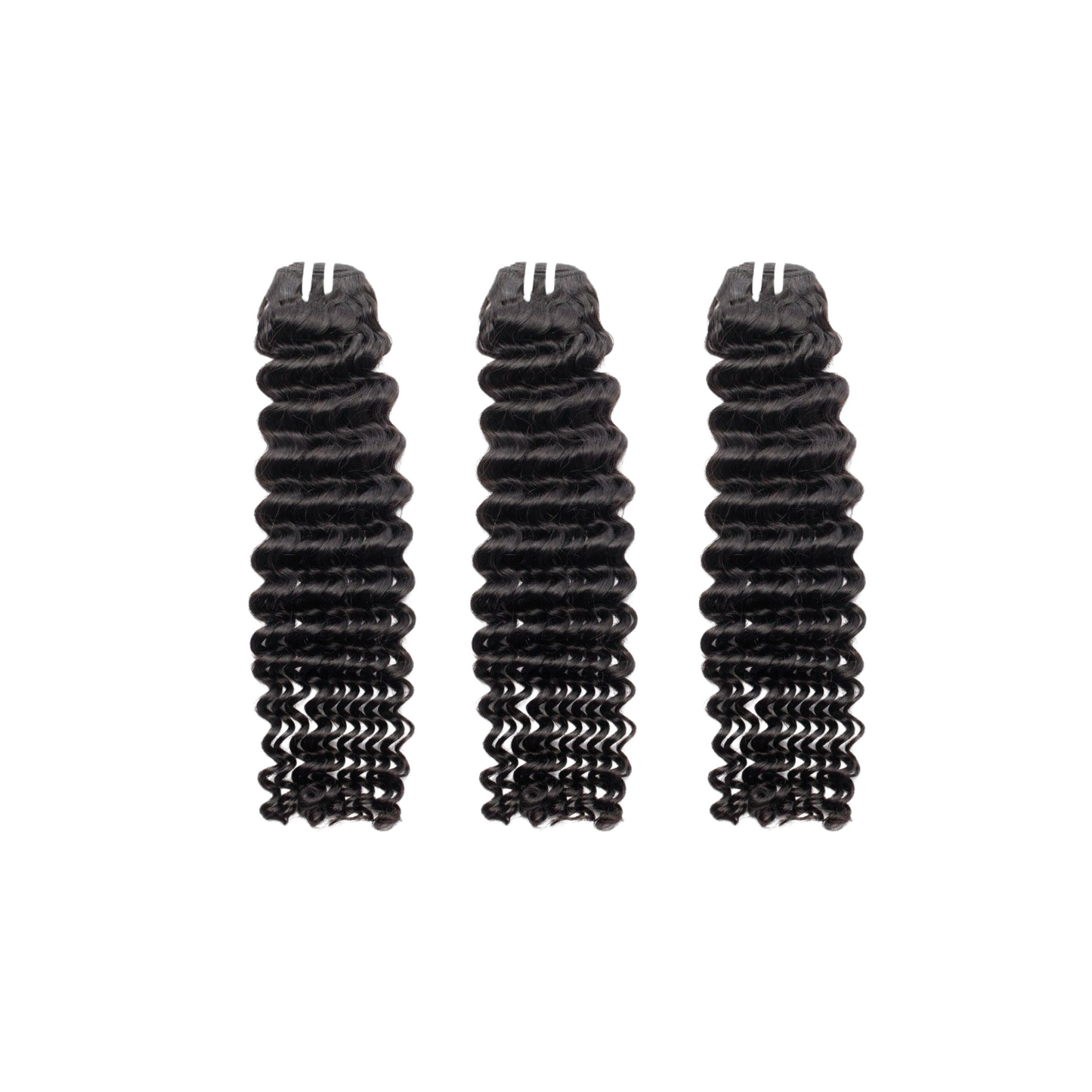 Deep Wave Bundle Virgin Double Drawn Human Hair