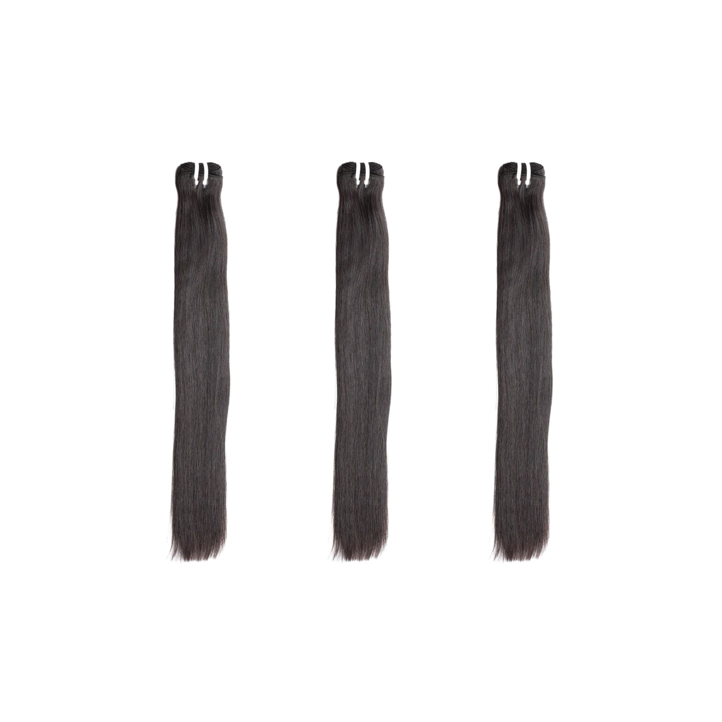 Straight Hair Bundle Deals – 100% Virgin Double Drawn Human Hair (3 or 4 Bundles)