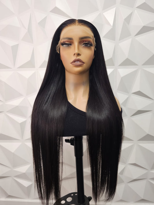 Front 5x9 HD Lace Straight Wig Virgin Human Hair