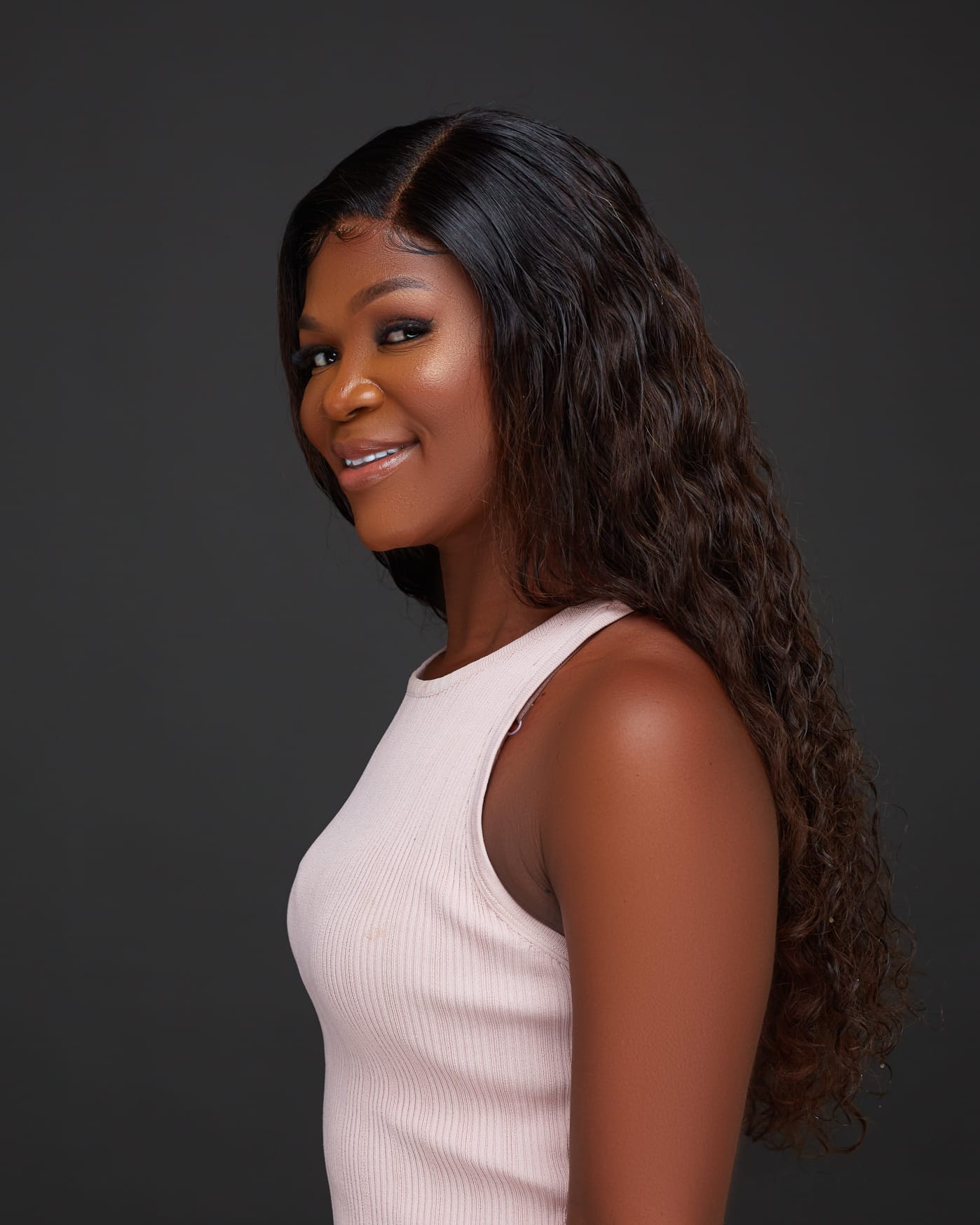 Deep Wave HD Lace Closure Wig Virgin Human Hair, 5x5 Lace, Voluminous Curls