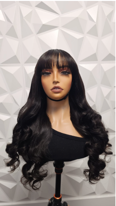 Body Wave HD Glueless Closure Wig – 100% Virgin Human Hair, 5x5 Lace, 200% Density